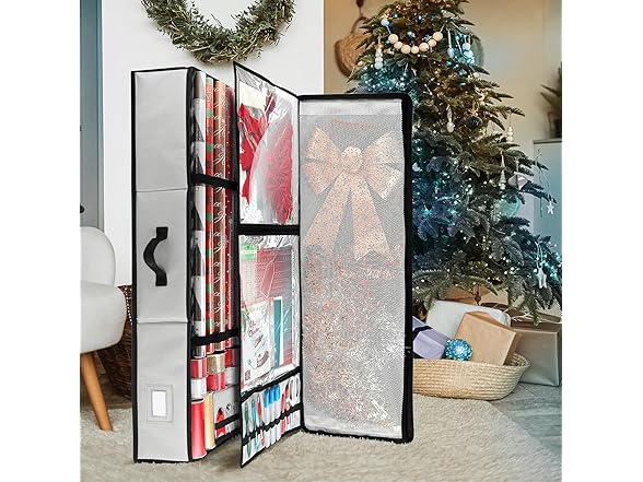 Hearth & Harbor Wrapping Paper Storage Container