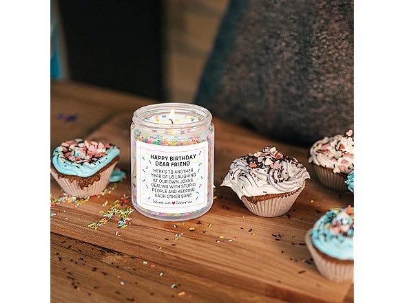Happy Birthday Vanilla Candle 3-Pack