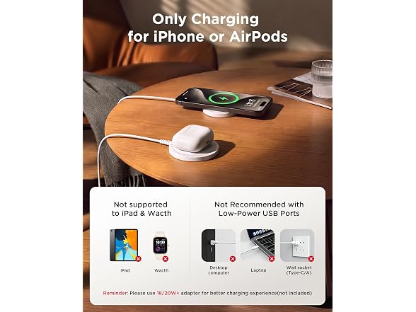 Bohuma MagSafe Charger 2-Pack for iPhone & AirPods - Gallery 2