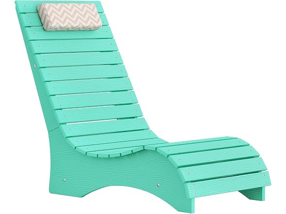 Homenjoy Apple Green In Pool Chair