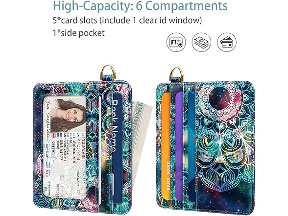 Slim Minimalist Front Pocket Card Holder