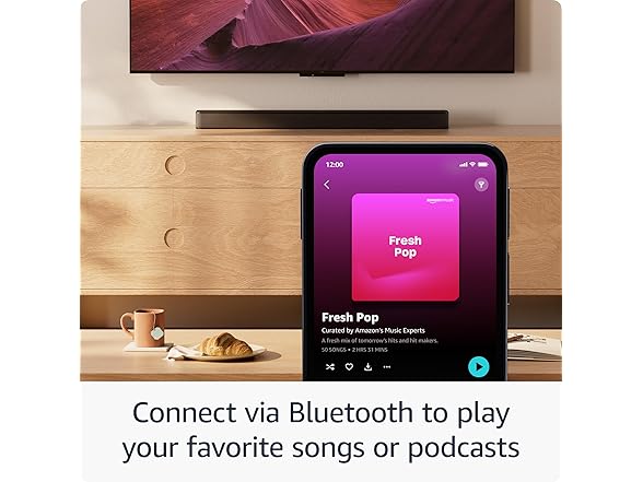 Amazon Fire TV 5.1 Soundbar Plus, Subwoofer & Surround Speakers