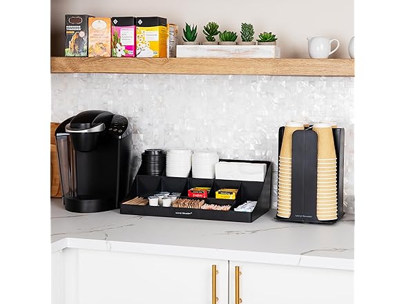 Cup Carousel and Condiment Organizer