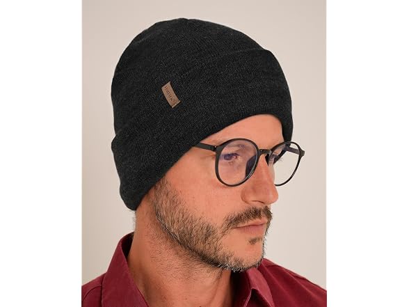 Furtalk Unisex (OS) Cuffed Beanie Thick Double Cap