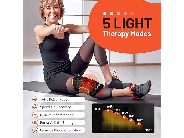 Red Light Therapy Vibration Massage
