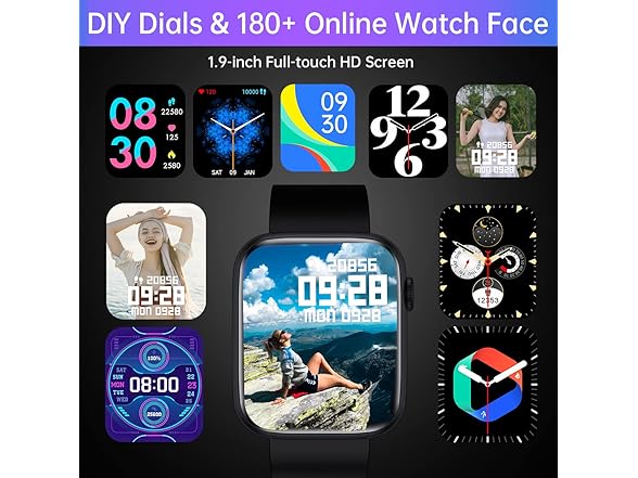 1.9" Smart Watch for Android & iOS