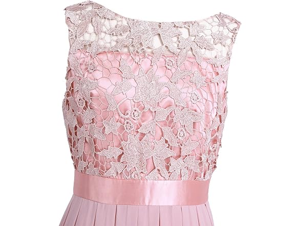 IEFiEL Women (4) Summer Wedding Dress Pearl Pink