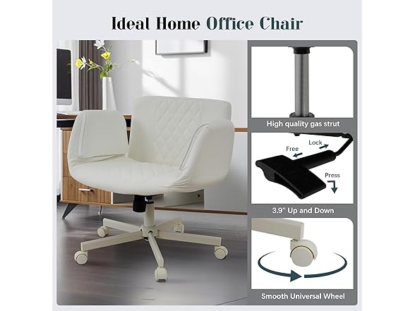 Azaeahom Wide Office Chair