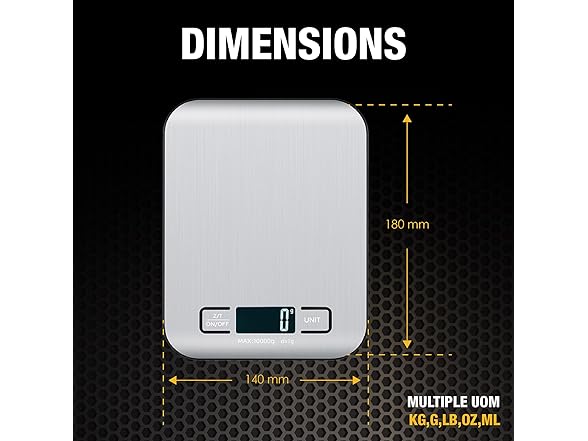 Trainr Digital Food Scale 