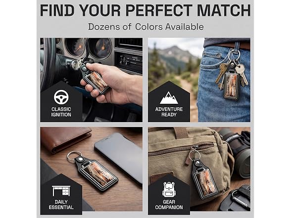 Brotherhood Car Key Chain for Pontiac - Ring