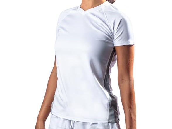 Kanu Surf Women's Rashguard White/Grey (XL)