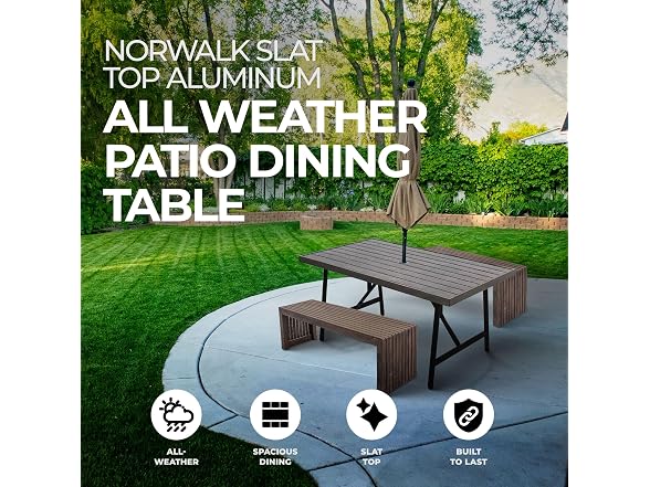 Four Seasons Courtyard Norwalk Outdoor Dining Table