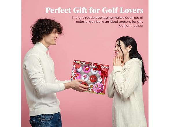 Oji Moji Emoticon Golf Ball Set  12-Pack