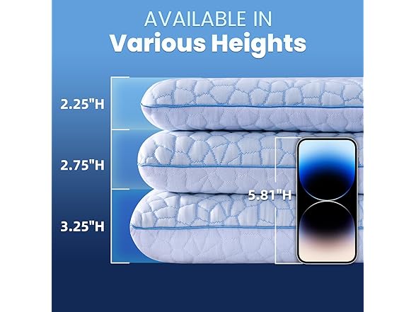 Ultra Thin Flat Pillows for Sleeping