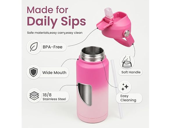 Konokyo 40 oz Insulated Stainless Bottle