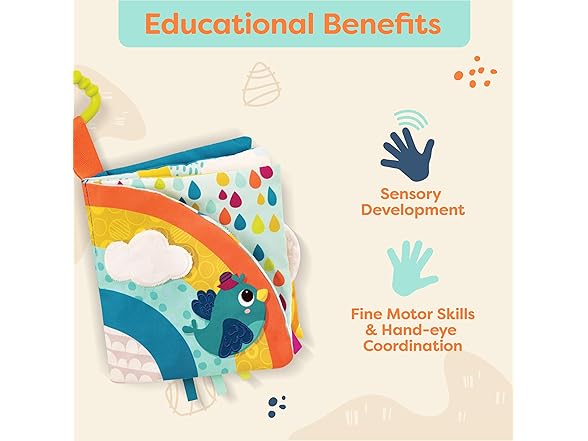 B. toys – Interactive Soft Baby Book