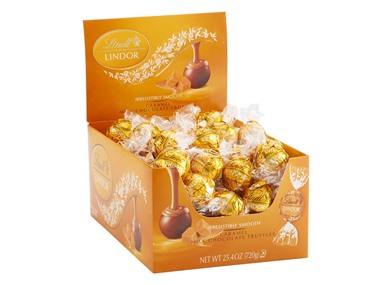 $14.99, Was $29.5714, 49% Off! Lindt LINDOR Caramel Milk Truffles 60ct dealfomo