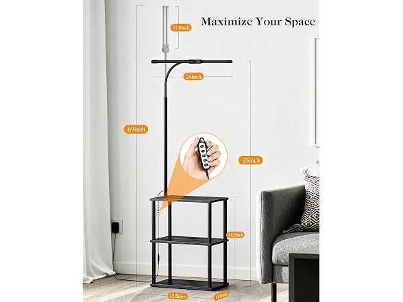 ROTTOGOON LED Floor Lamp