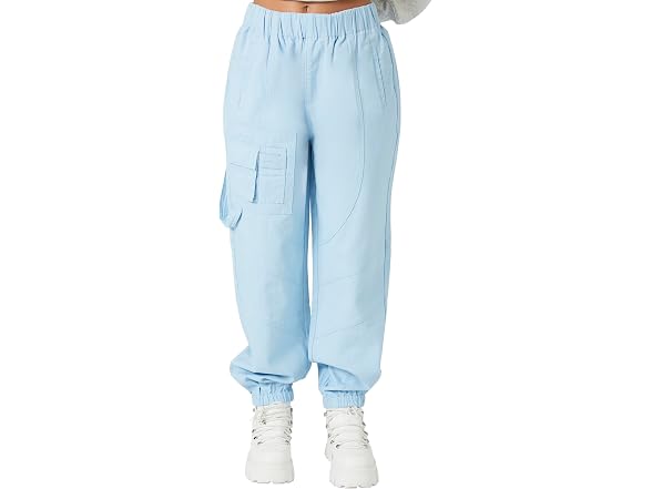 Forever 21 (M) Twill Cargo Sky Joggers