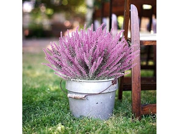 TENCHY 12 Bundles Artificial Lavender
