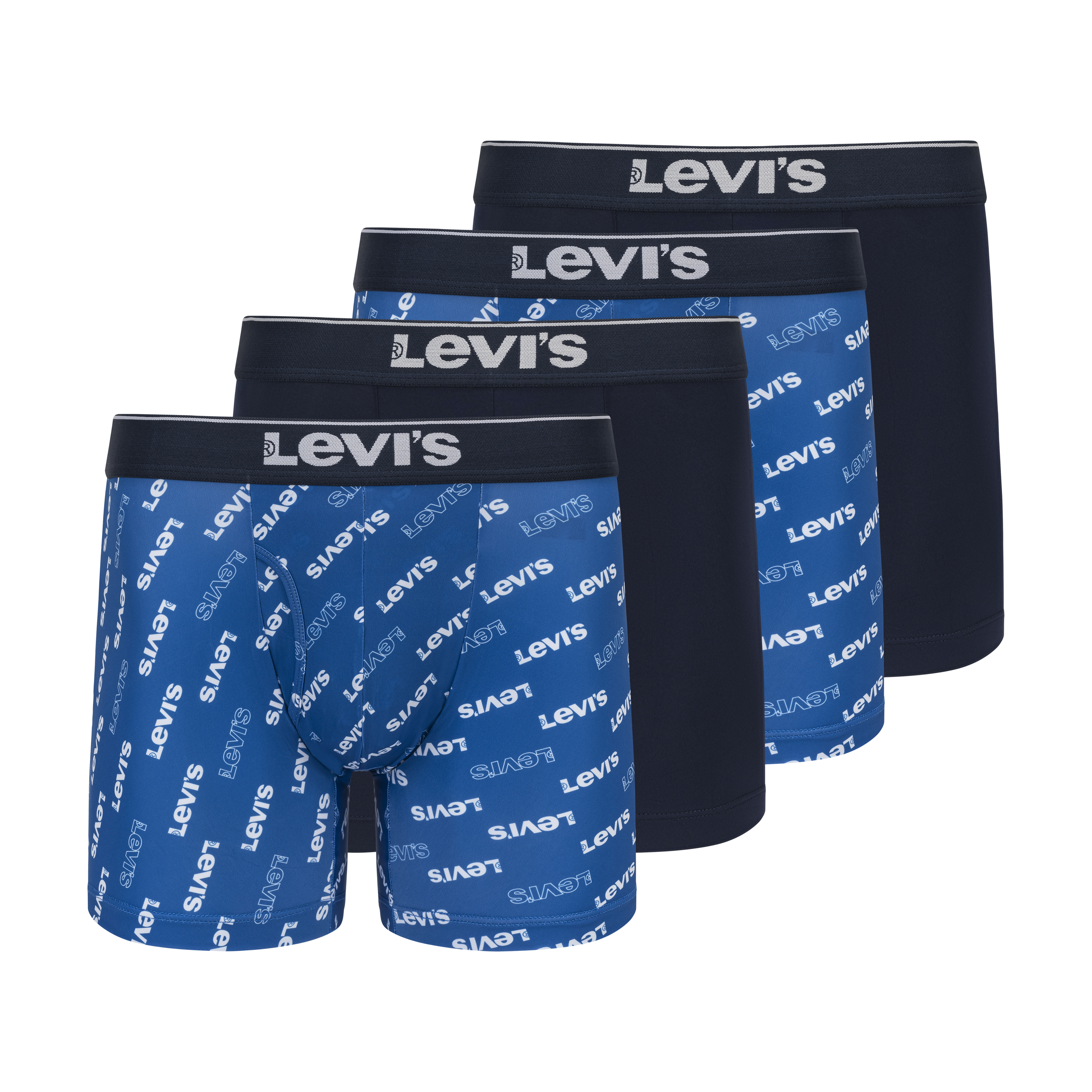 Levi's Men's 4-Pack Microfiber Boxer Brief - Gallery 12
