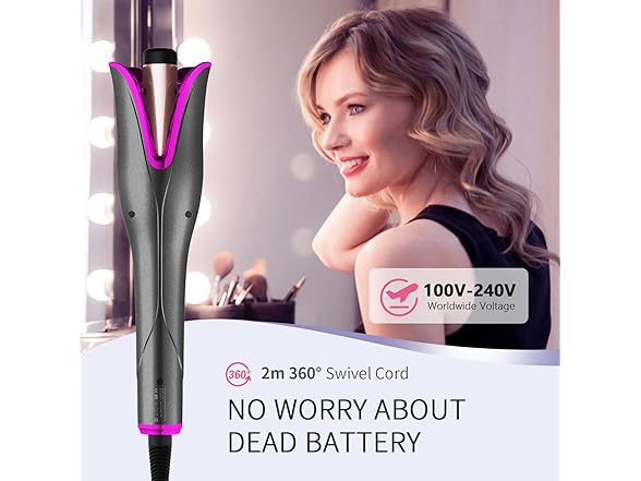 Lakeronelove Automatic Curling Iron