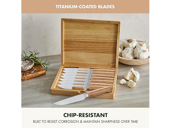 GreenPan Elite 8 Piece Steak Knife Set