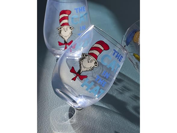 Lenox Drinkware, Dr. Seuss' The Cat In The Hat Tumblers, Set of 4