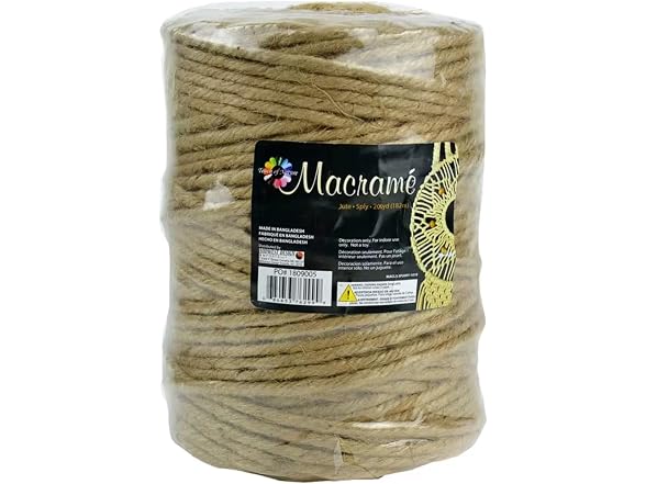 Fun Express 200 Yd. Touch of Nature Macrame 5 Ply