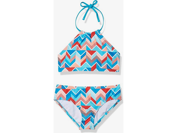 Ruby Blue Chevron
