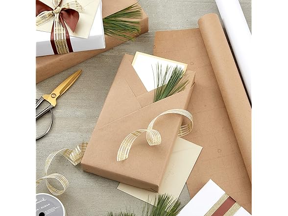 Hallmark Bulk Kraft Wrapping Paper