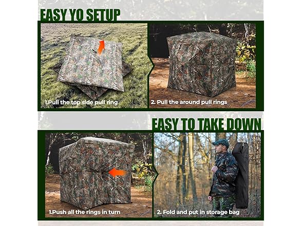 2-3 Person HUNTSEN Hunting Blind