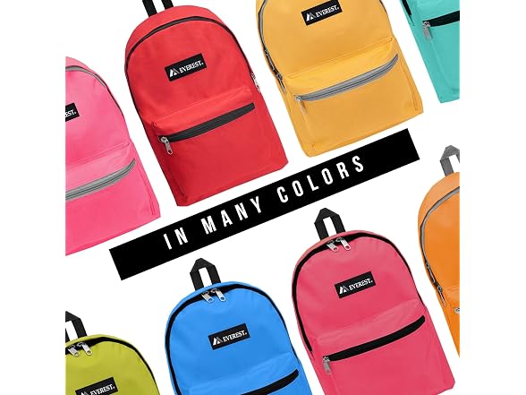 Everest 1045K Basic Backpack, 15", Khaki