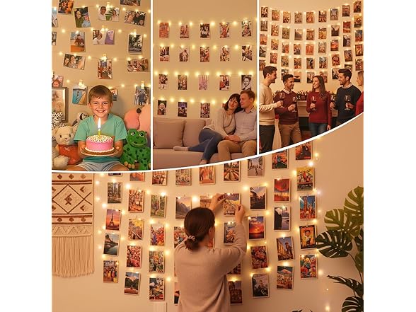 Lakumu Photo Clip String Lights