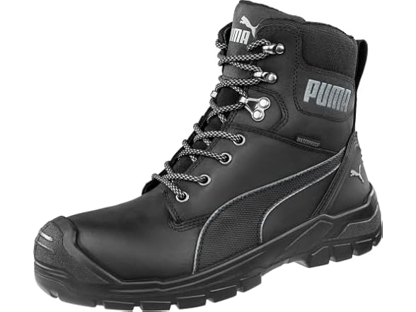 Puma 630905-07.5-200 7.5 PUMA Men's Conquest Black