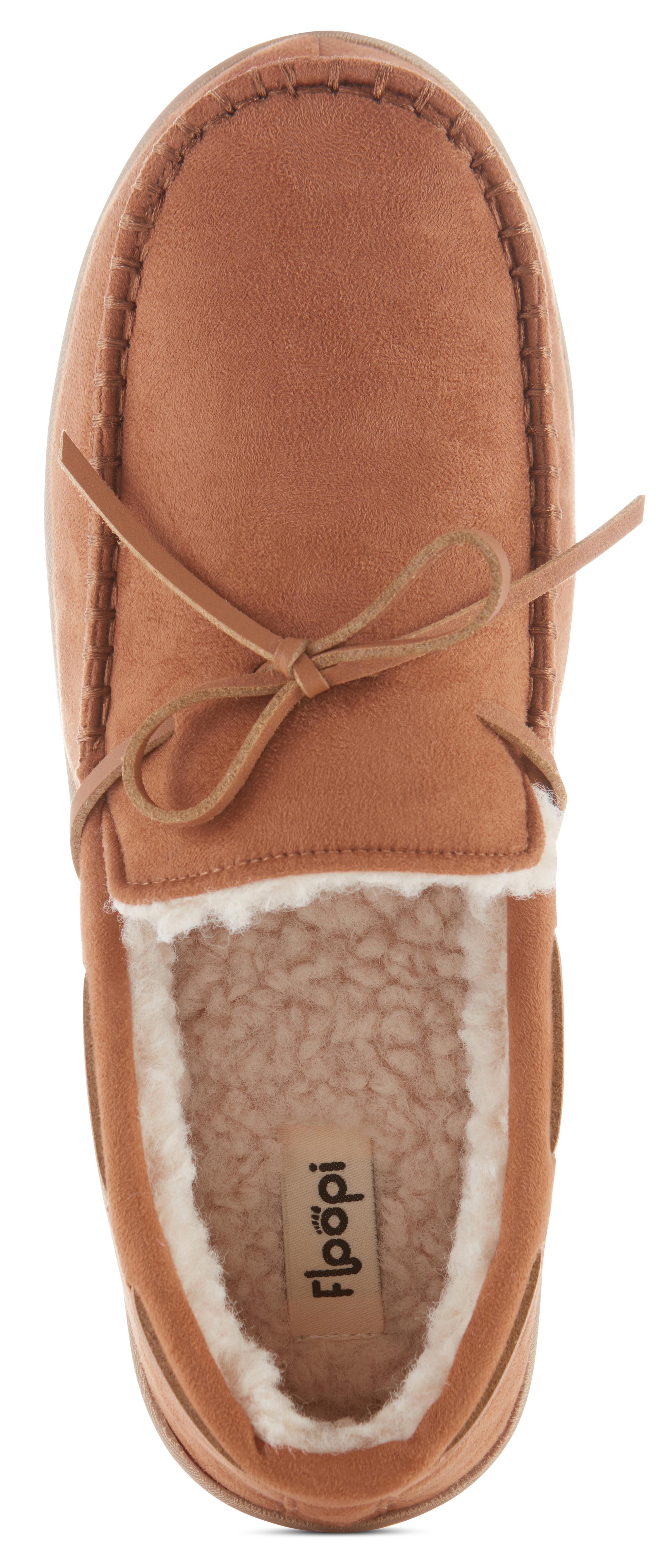 Floopi Men's Moccasin Slipper with Bow - Gallery 21