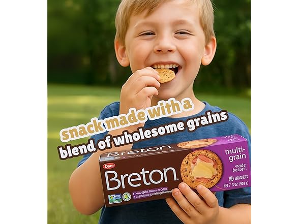 6 Item Set- Breton Crackers & Floss Picks