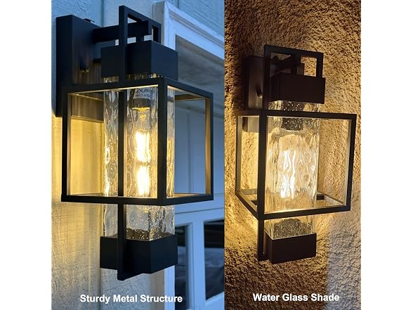 PARTPHONER Outdoor Wall Light 1 Pack