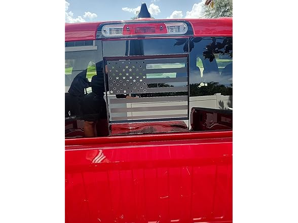 Dodge Ram Rear Middle Window Decal
