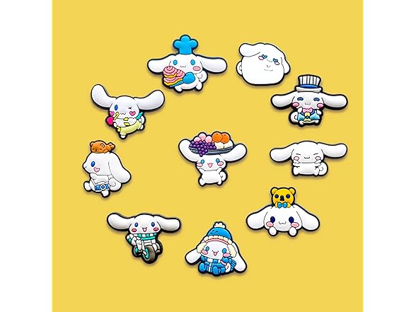 pocpockets 40Pcs Cartoon Shoe Charms