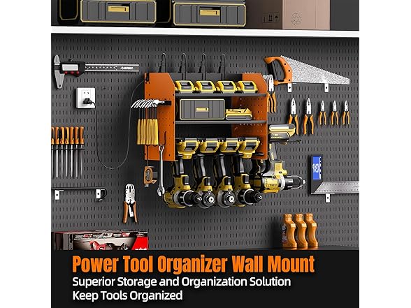 Vorlestour KN0002 Power Tool Organizer Wall Mount