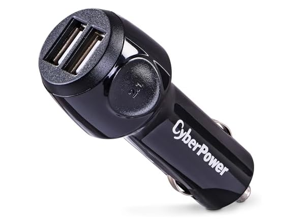 CyberPower Dual USB Car Charger