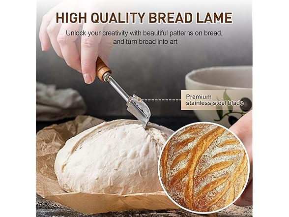 Safotad Oval Banneton Bread Proofing Basket