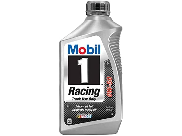 Mobil 1 104145-1 Racing Oil (0w50 1 Qt),