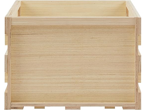 Crosley AC1050A-BB Vinyl Record Storage Wood