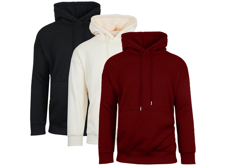 3-Pack Men's Sherpa-Lined Hoodie (S-2XL)