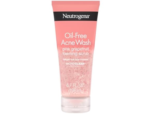 Neutrogena Pink Grapefruit Face Scrub 6.7 oz