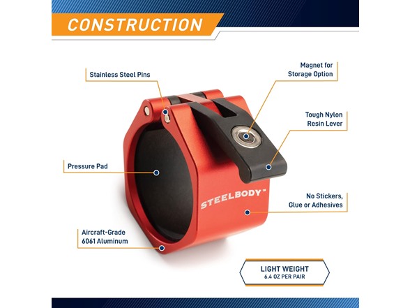 SteelBody Olympic Barbell Lock Jaw Collars