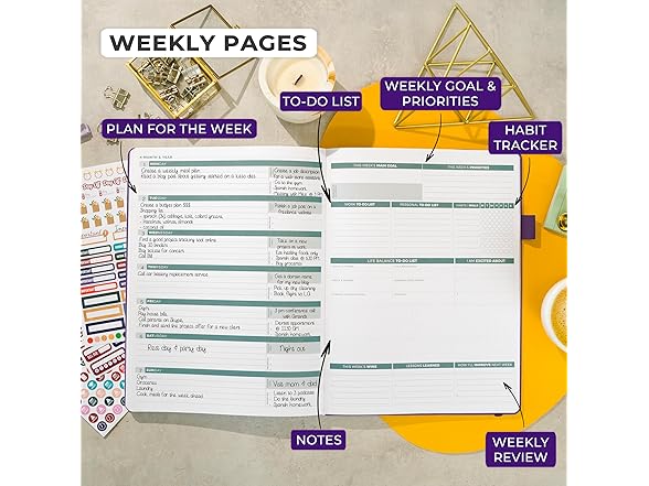 Weekly Planner PRO Life Organizer