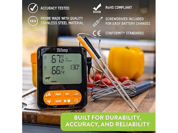 Taylor TruTemp Dual Probe Thermometer